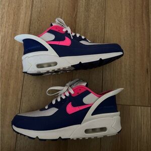 Nike Kids Sneakers - Navy and Pink